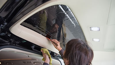 カーフィルム施工